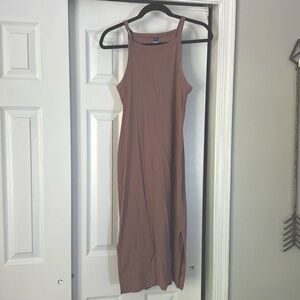 OLD NAVY Ribbed Midi Dress - Size M Petite